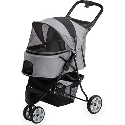 Amazon.co.jp: wangmao ペットカート 折りたたみ 3輪 犬用ベビーカー